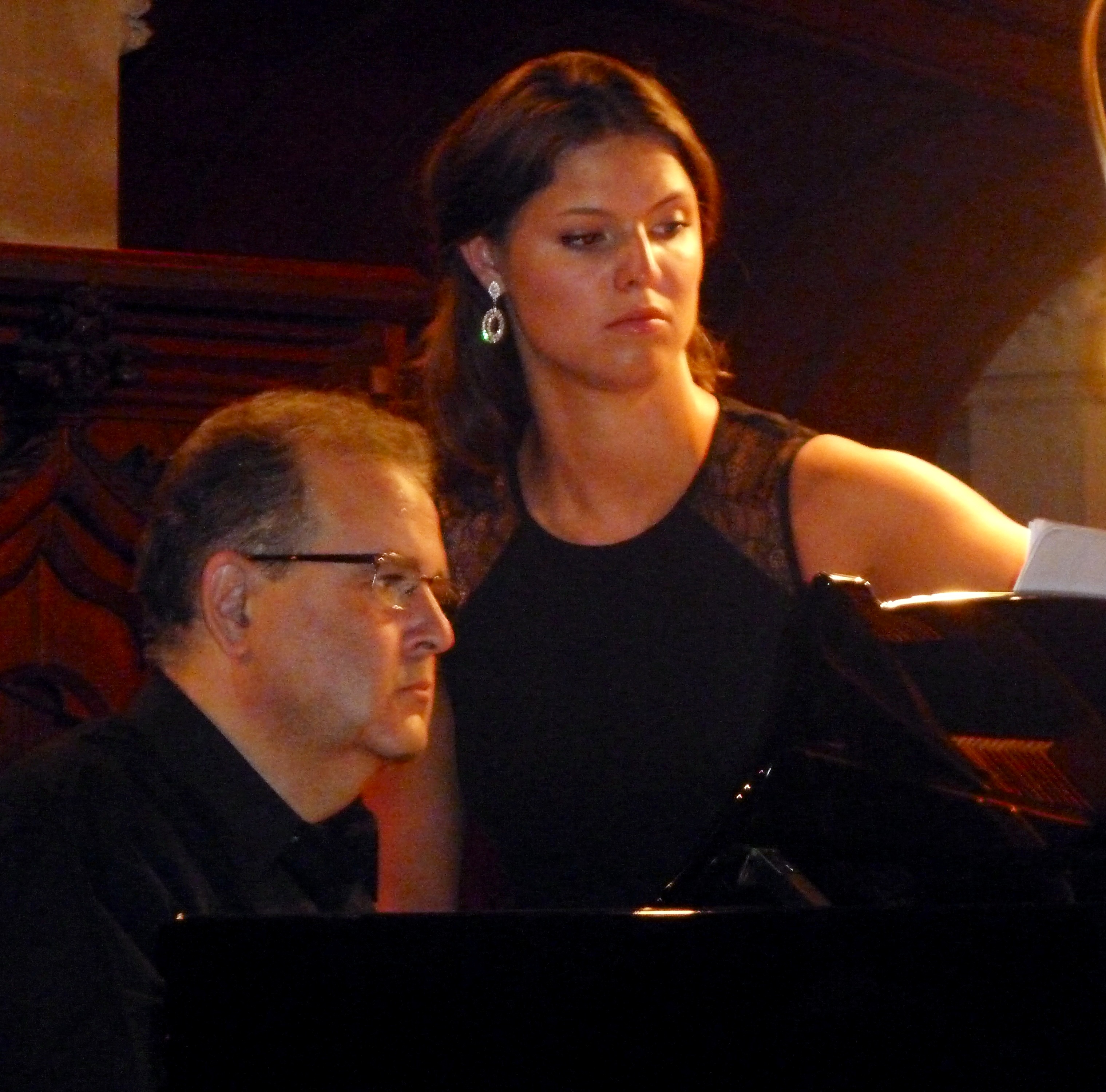 Chopin's Dream:  Daniel Blumenthal, piano and Jennifer Simpson, mezzo soprano at the Jenny Lind Gala Concert "The Dream of Chopin" in Malvern, UK on 13 July 2013 staged by Icons of Europe.