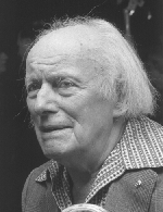 Paul Delvaux (1897-1994), surrealist painter born in Antheit, Belgium.  He was professor of painting at Brussels (19501962).