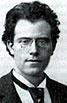 Gustav Mahler (1860-1911) was born in Kalist, Czech Republic (formerly Bohemia).  In Vienna, he worked as a conductor and became artistic director of the Court Opera in 1897.  He later devoted himself to composition and the concert platform.  He is best known for the song-symphony "Das Lied von der Erde".  Photo provided by Symphonieorchester des Bayerischen Rundfunks.