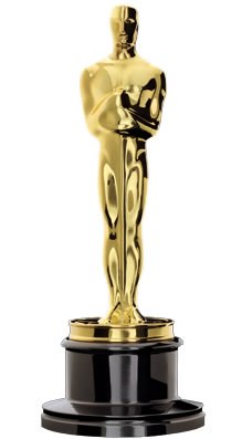 The Oscar statuette, designed 1928, presented for the first time in 1929, officially named 'Oscar' in 1939.  Was its name not inspired by Oscar Wilde?
